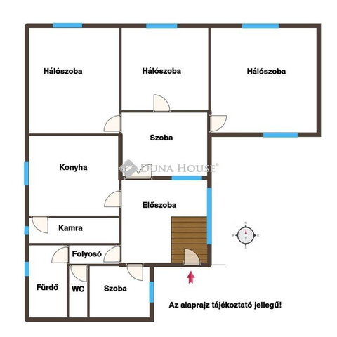 Eladó családi ház, Bajánsenyén 34.9 M Ft, 5 szobás