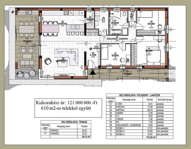 Eladó családi ház, Nagycenken 121 M Ft, 4 szobás