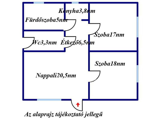 Eladó családi ház, Hajdúszoboszlón 59 M Ft, 2 szobás
