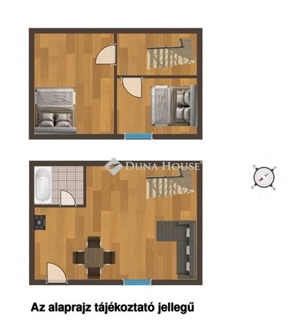 Eladó téglalakás, Budapesten, VI. kerületben 74.9 M Ft, 2 szobás