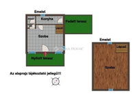Eladó családi ház, Vácon 26.99 M Ft, 2 szobás