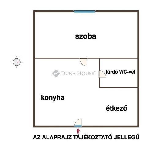 Eladó téglalakás, Budapesten, II. kerületben 71.5 M Ft, 1 szobás