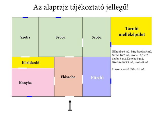 Eladó családi ház, Cegléden 22.9 M Ft, 3 szobás