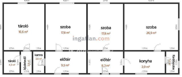 Eladó családi ház, Tiszakécskén 27.9 M Ft, 3 szobás