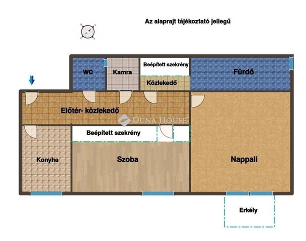 Eladó téglalakás, Budapesten, X. kerületben 59.9 M Ft, 2 szobás