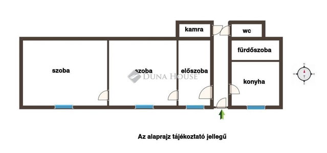 Eladó családi ház, Magyarszéken 19.9 M Ft, 2 szobás