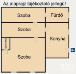 Eladó családi ház, Túrkevén 9.99 M Ft, 3 szobás