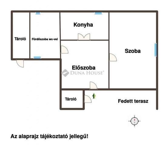 Eladó családi ház, Tápiószentmártonon 21.9 M Ft, 1 szobás