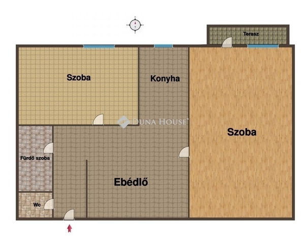 Eladó panellakás, Budapesten, III. kerületben 75 M Ft, 2 szobás