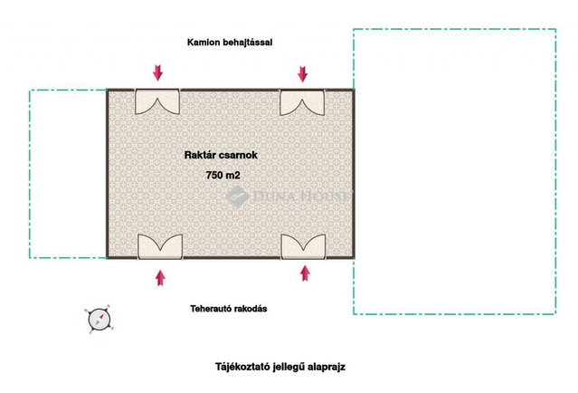 Kiadó ipari ingatlan, Gödön 1628 E Ft / hó