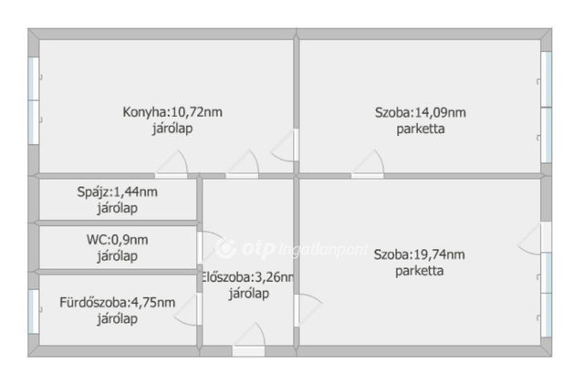 Eladó téglalakás, Szekszárdon 38 M Ft, 2 szobás