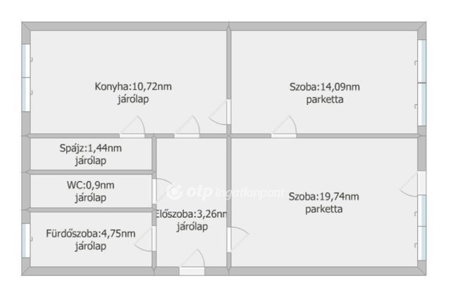 Eladó téglalakás, Szekszárdon 38 M Ft, 2 szobás