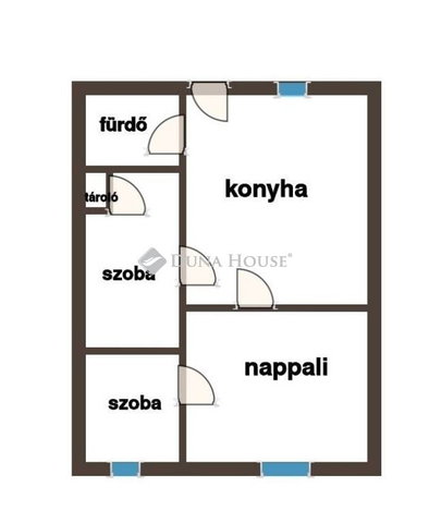 Eladó téglalakás, Budapesten, VIII. kerületben 66 M Ft, 3 szobás