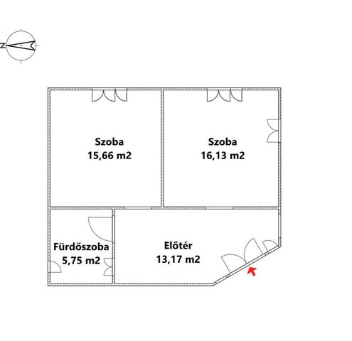 Eladó családi ház, Tardon 6 M Ft, 2 szobás