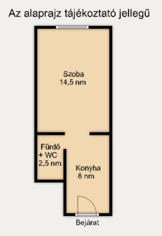 Eladó téglalakás, Budapesten, VIII. kerületben 34.9 M Ft