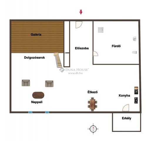 Eladó téglalakás, Szombathelyen 43 M Ft, 1 szobás