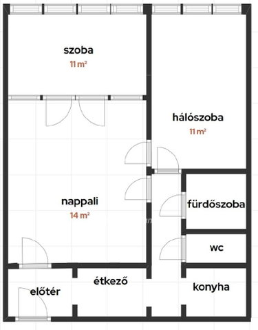 Eladó panellakás, Budapesten, XI. kerületben 72.9 M Ft, 2 szobás