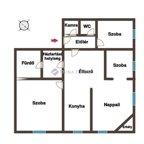 Eladó téglalakás, Kecskeméten 87.9 M Ft, 4 szobás