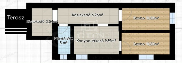 Eladó téglalakás, Szombathelyen 49.9 M Ft, 2 szobás