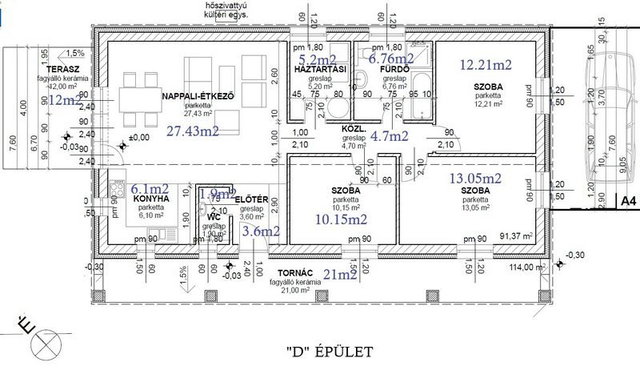 Eladó családi ház, Ráckeresztúron 82.9 M Ft, 4 szobás