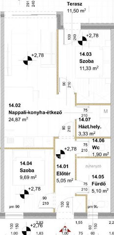 Eladó nyaraló, Siófokon 112.2 M Ft, 3 szobás