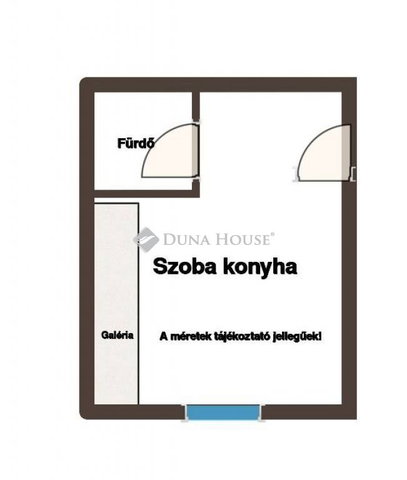 Eladó téglalakás, Budapesten, XXII. kerületben 22 M Ft, 1 szobás