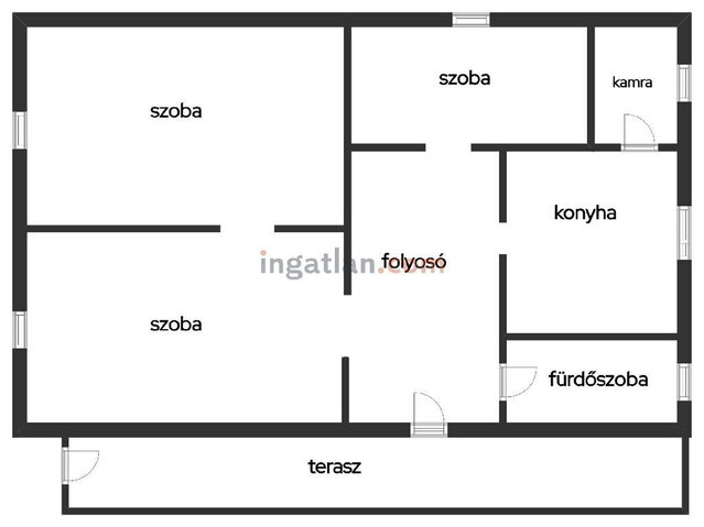 Eladó családi ház, Zagyvarékason 19.9 M Ft, 3 szobás