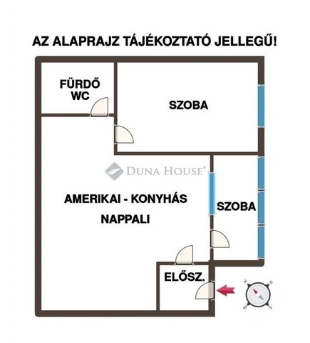Eladó téglalakás, Monoron 63.5 M Ft, 3 szobás
