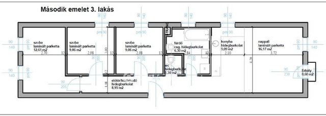 Eladó téglalakás, Bicskén 67.1 M Ft, 4 szobás