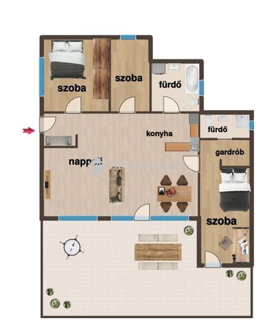 Eladó nyaraló, Sén 65 M Ft, 4 szobás / költözzbe.hu