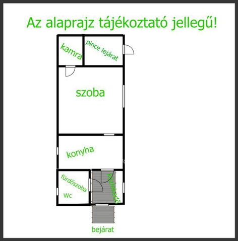 Eladó családi ház, Debrecenben 9.9 M Ft, 1 szobás