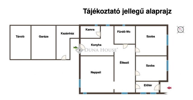 Eladó családi ház, Örkényen 49.9 M Ft, 3 szobás