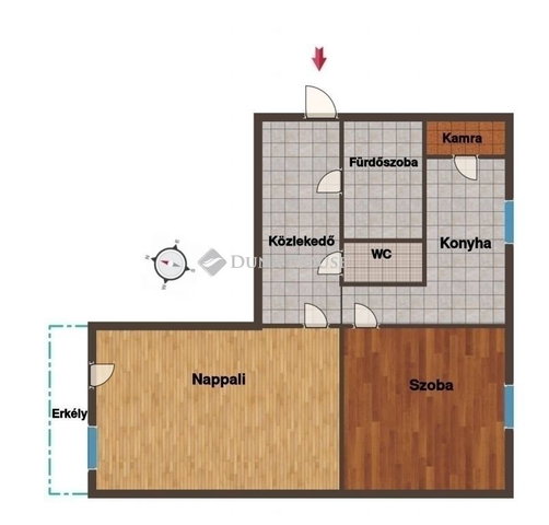 Eladó panellakás, Szegeden 41.99 M Ft, 2 szobás