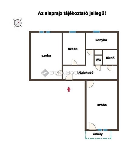 Eladó panellakás, Budapesten, XXI. kerületben 63 M Ft, 3 szobás