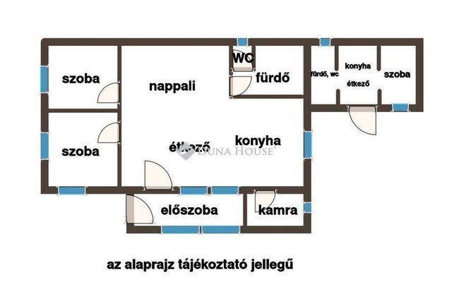 Eladó családi ház, Jászfényszarun 63 M Ft, 5 szobás