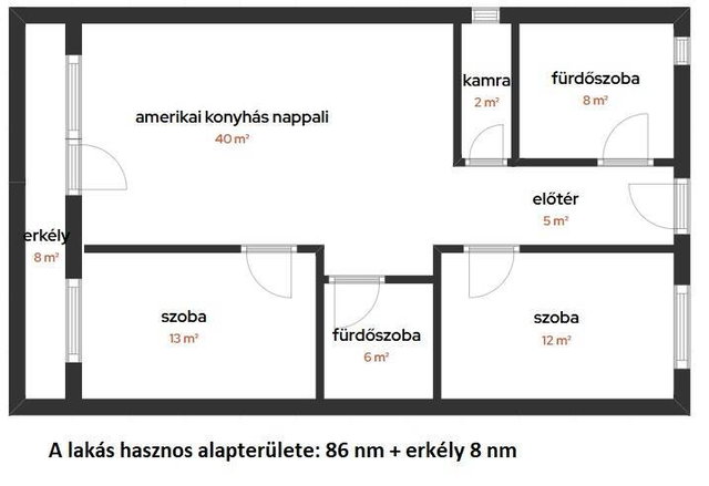 Eladó téglalakás, Budapesten, IX. kerületben 169.9 M Ft