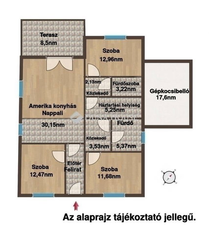 Eladó ikerház, Nyáregyházán 84 M Ft, 4 szobás