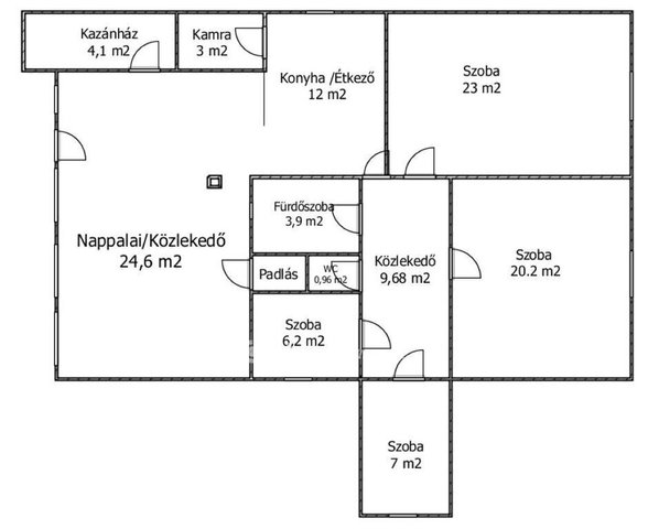 Eladó családi ház, Csanyteleken 19.5 M Ft, 2+2 szobás