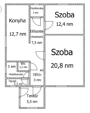 Eladó családi ház, Úrkúton 27.9 M Ft, 2 szobás
