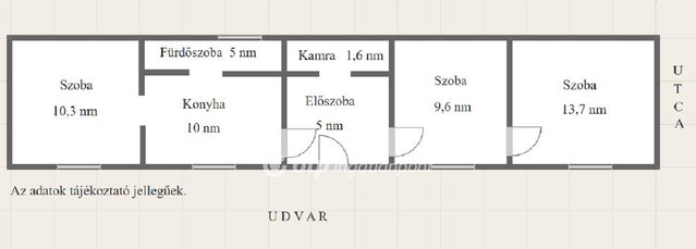 Eladó családi ház, Kisvejkén 7.5 M Ft, 1+2 szobás