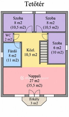 Eladó családi ház, Dunaharasztin 111.7 M Ft, 7 szobás