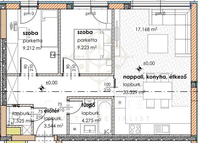 Eladó téglalakás, Balatonlelleén 87.6 M Ft, 3 szobás