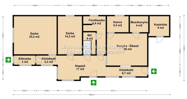 Eladó családi ház, Békéscsabán 47.9 M Ft, 2 szobás