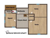 Eladó téglalakás, Fóton 82 M Ft, 3 szobás