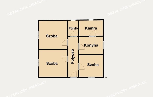 Eladó családi ház, Nagykörűn 7.9 M Ft, 3 szobás