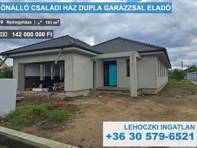 Eladó családi ház, Nyíregyházán 142 M Ft, 4 szobás