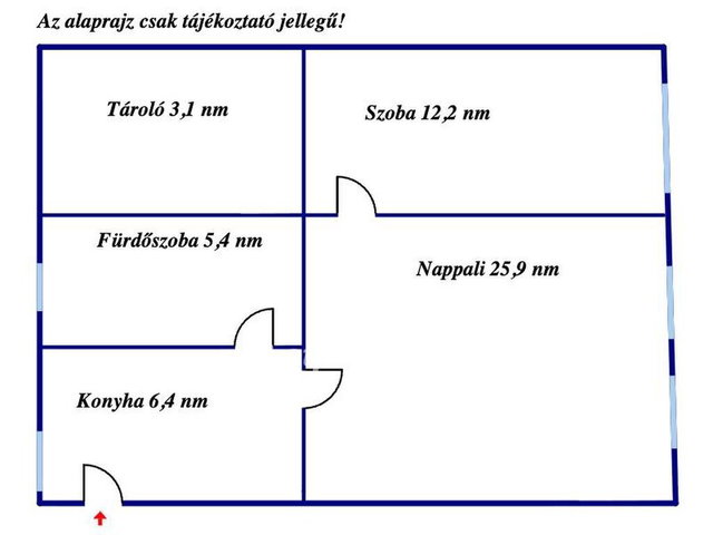Eladó téglalakás, Sopronban 47.5 M Ft, 1+1 szobás