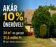 Eladó sorház, Győrött, Votinszky utcában 29.99 M Ft, 1 szobás