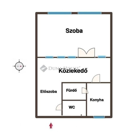 Eladó téglalakás, Budapesten, IV. kerületben 52.5 M Ft, 1 szobás