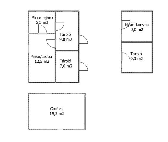 Eladó családi ház, Pusztaszeren 11.5 M Ft, 2 szobás